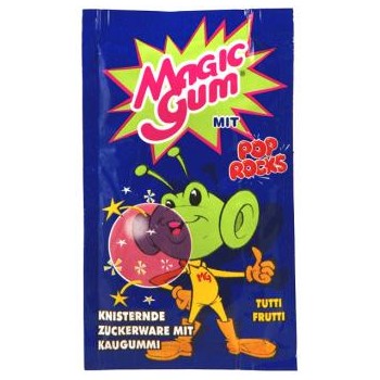 Pop Rocks Sucre pétillant Bubble Gum 10,5 Gr (le sachet)