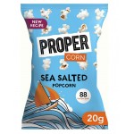 Poper Corn Lightly Sea Salted 20 Gr x 12