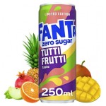 Fanta Zero Tutti Frutti 250 ml x 12